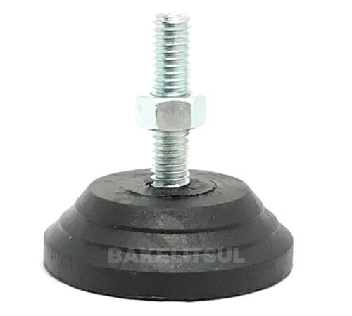 PÉ NIVELADOR ROSCA EXTERNA BASE 50 RÍGIDA 05806 F3 02655 