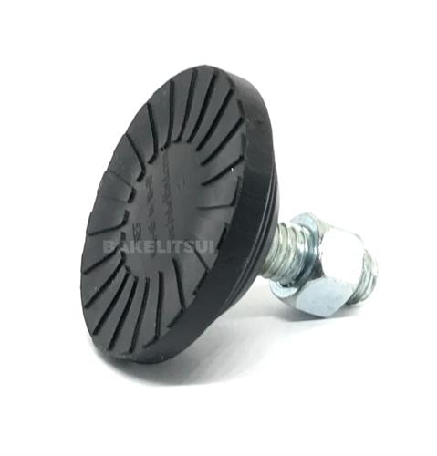 PÉ NIVELADOR ROSCA EXTERNA BASE 60 RÍGIDA 05828 F3 02677 