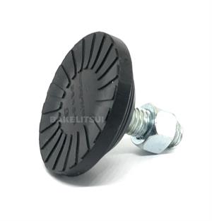 PÉ NIVELADOR ROSCA EXTERNA BASE 60 RÍGIDA 05828 F3 02677 