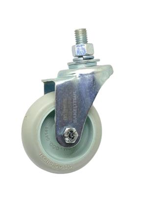 RODÍZIO FIXO ROSCA LINHA LEVE 40KGF TP-FRLL 07168 