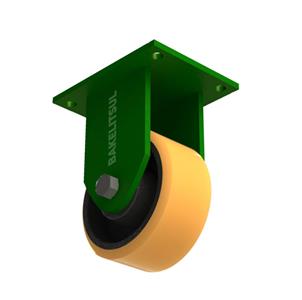 RODÍZIO FIXO PLACA LINHA PESADA 1000 A 1400KGF FFPU-FPLP 10812 