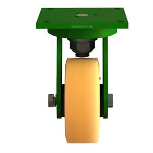 RODÍZIO GIRATÓRIO PLACA LINHA MÉDIA REFORÇADA 350 A 730KGF FFPU-GPLMR 00285 