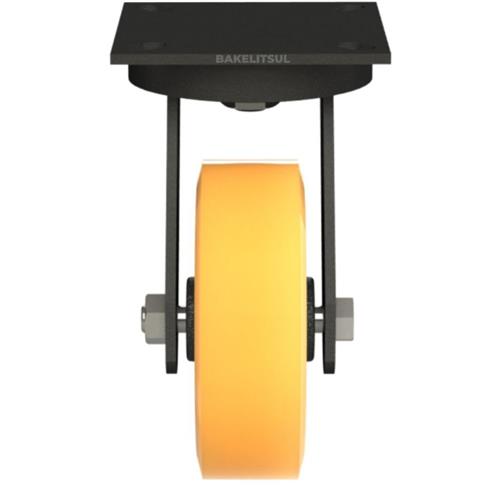 RODÍZIO GIRATÓRIO PLACA LINHA MÉDIA REFORÇADA 500 A 900KGF FFPU-GPLMR1 10863 