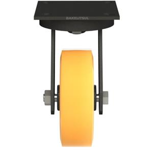 RODÍZIO GIRATÓRIO PLACA LINHA MÉDIA REFORÇADA 500 A 900KGF FFPU-GPLMR1 10863 