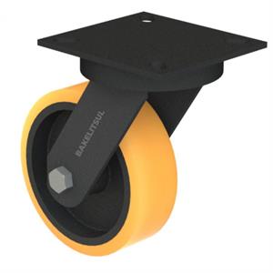 RODÍZIO GIRATÓRIO PLACA LINHA MÉDIA REFORÇADA 500 A 900KGF FFPU-GPLMR1 10863 