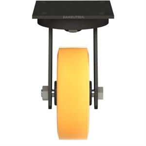 RODÍZIO GIRATÓRIO PLACA LINHA MÉDIA REFORÇADA 500 A 900KGF FFPU-GPLMR1 10863 