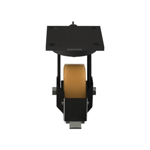 RODÍZIO GIRATÓRIO PLACA LINHA MÉDIA REFORÇADA TRAVA 500 A 900KGF FFPU-GPLMR1T 10867 