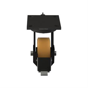 RODÍZIO GIRATÓRIO PLACA LINHA MÉDIA REFORÇADA TRAVA 500 A 900KGF FFPU-GPLMR1T 10867 